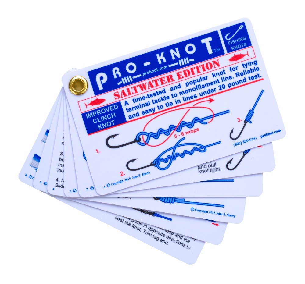 Pro-Knot Saltwater Fishing Knot Cards