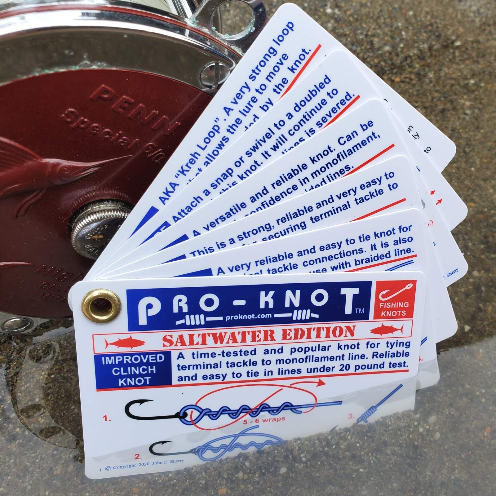 Pro-Knot Saltwater Fishing Knot Cards