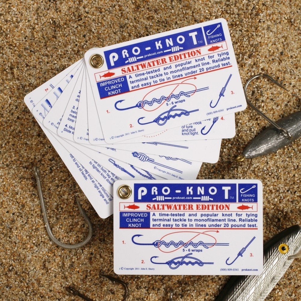 Pro-Knot Saltwater Fishing Knot Cards