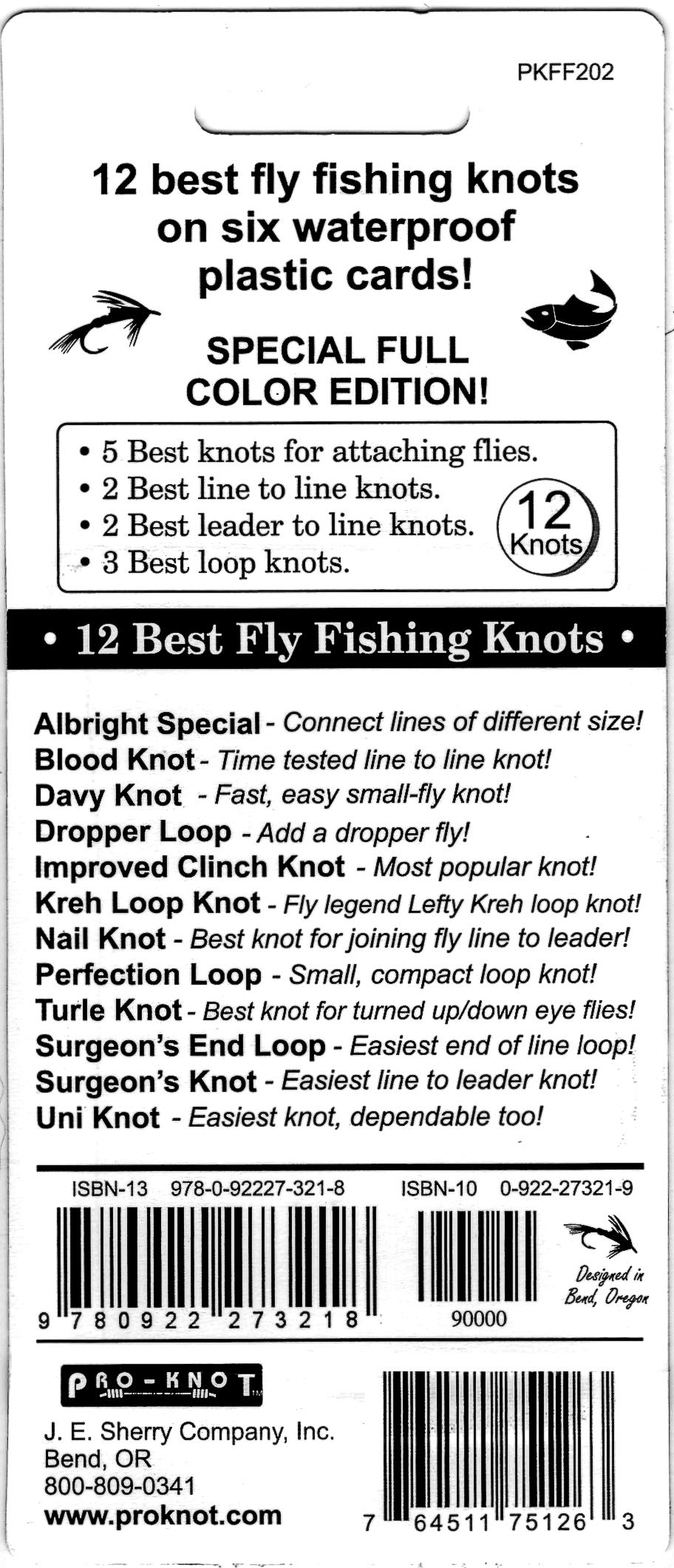 Pro-Knot Fly Fishing Knot Cards