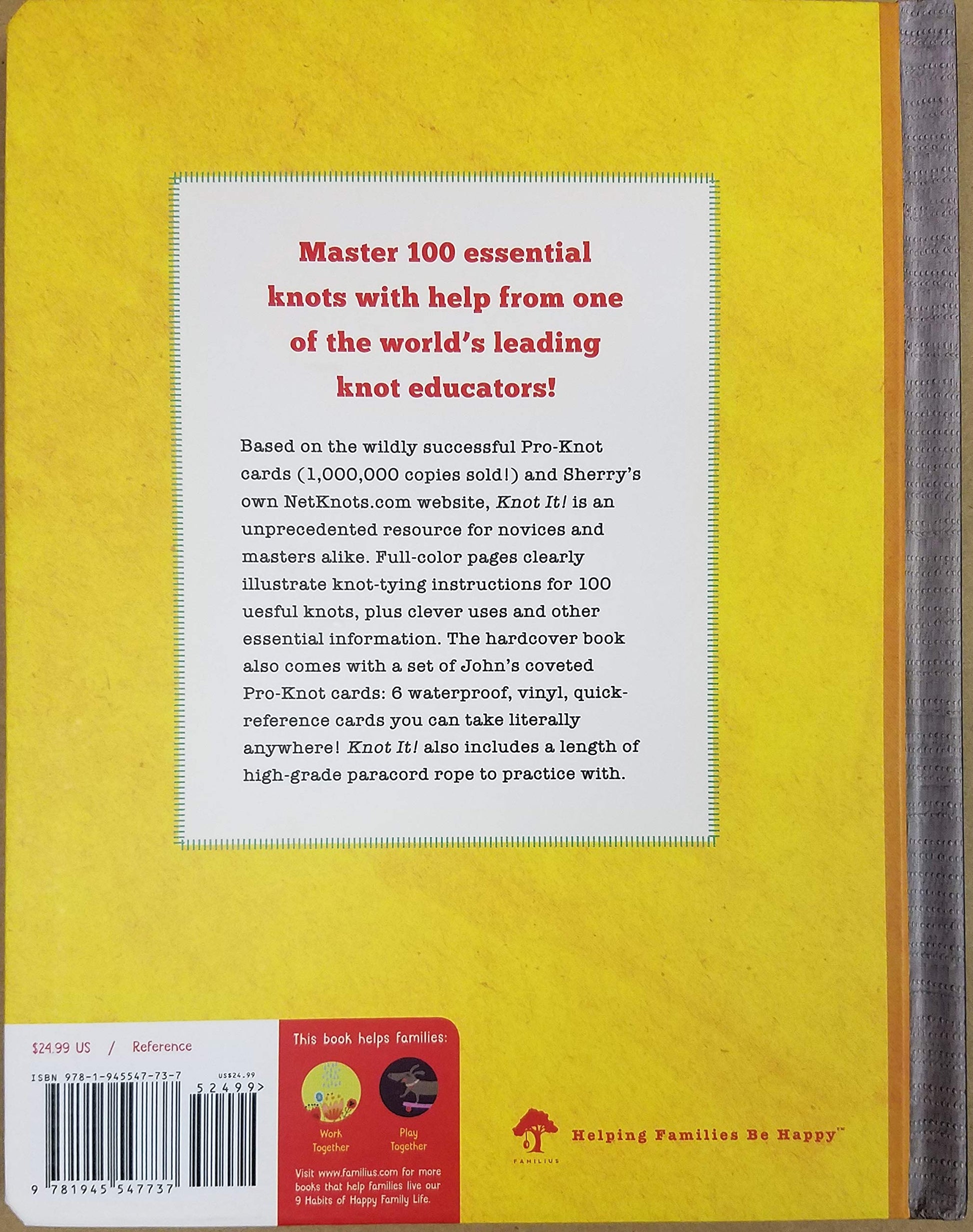 Knot It book back cover