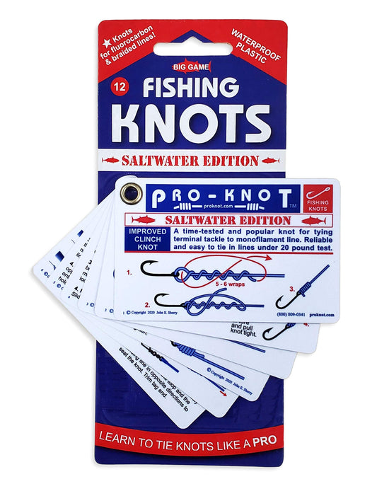 Pro-Knot Saltwater Fishing Knot Cards